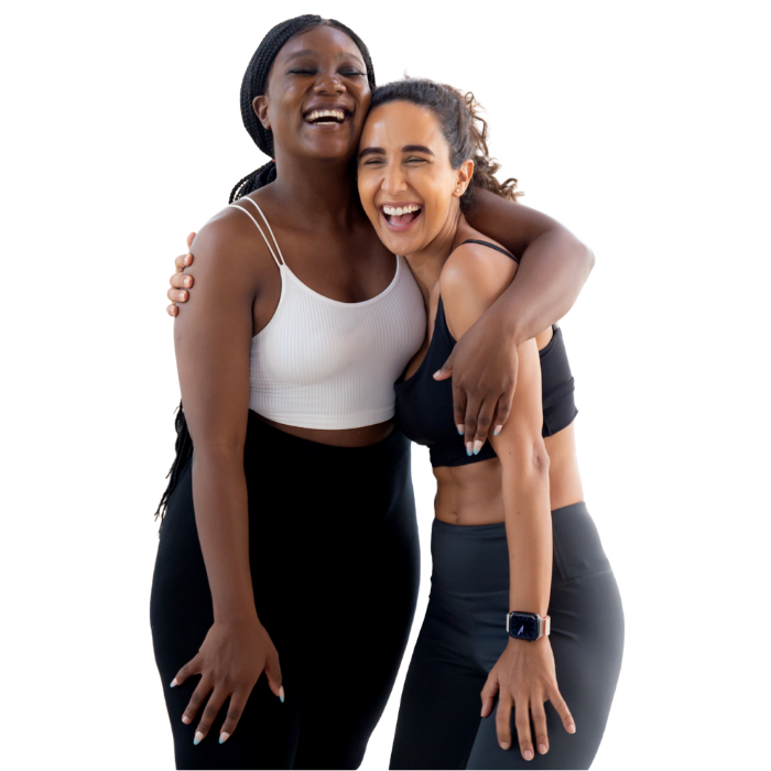 Happy members embraced after completeing Volairs Weight Wise Programme